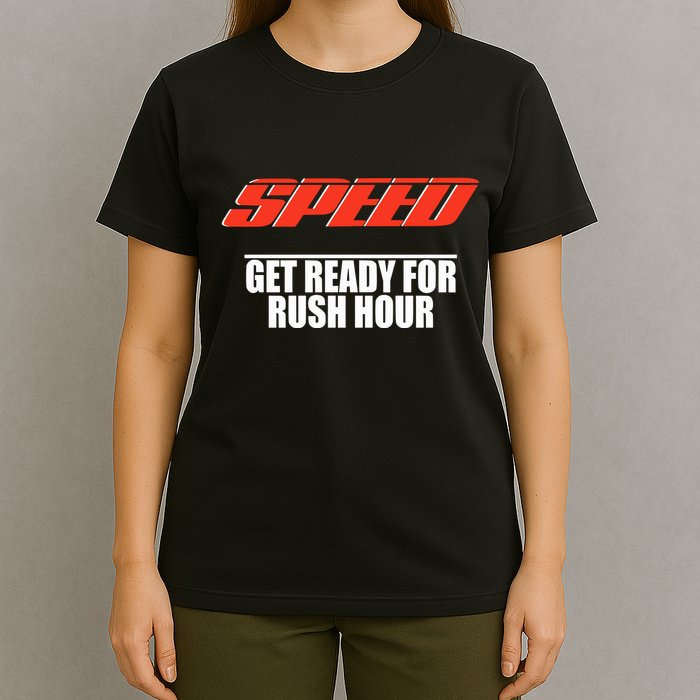 Robert Pattinson Wearing Speed Get Ready For Rush Hour T-Shirt