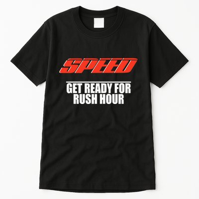 Robert Pattinson Wearing Speed Get Ready For Rush Hour Tall T-Shirt