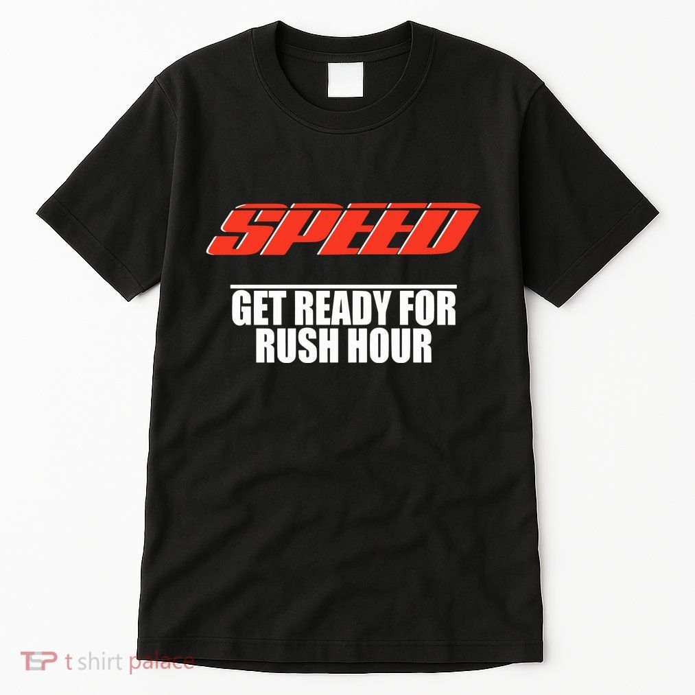 Robert Pattinson Wearing Speed Get Ready For Rush Hour Tall T-Shirt