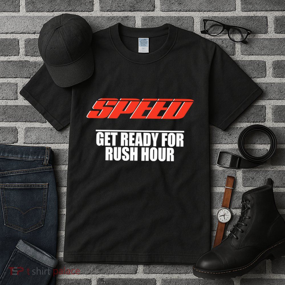 Robert Pattinson Wearing Speed Get Ready For Rush Hour Tall T-Shirt