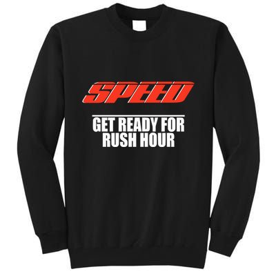 Robert Pattinson Wearing Speed Get Ready For Rush Hour Tall Sweatshirt