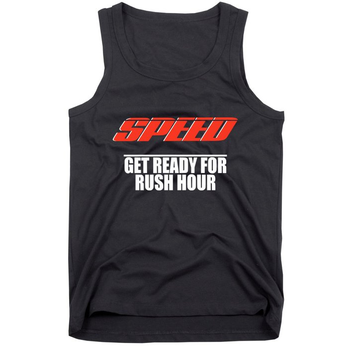 Robert Pattinson Wearing Speed Get Ready For Rush Hour Tank Top