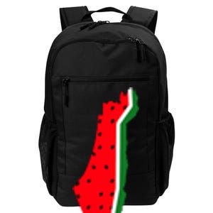 Real Palestine Watermelon Map Daily Commute Backpack