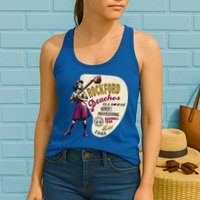 Rockford Peaches Women Professional Baseball Team Womens Tank Top