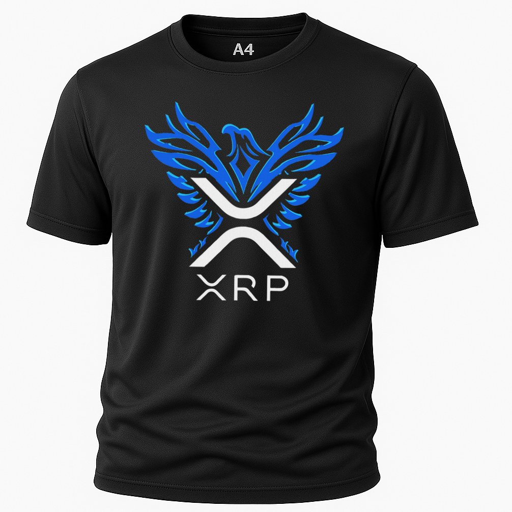 Rising Phoenix Xrp Cryptocurrency Performance Shirt