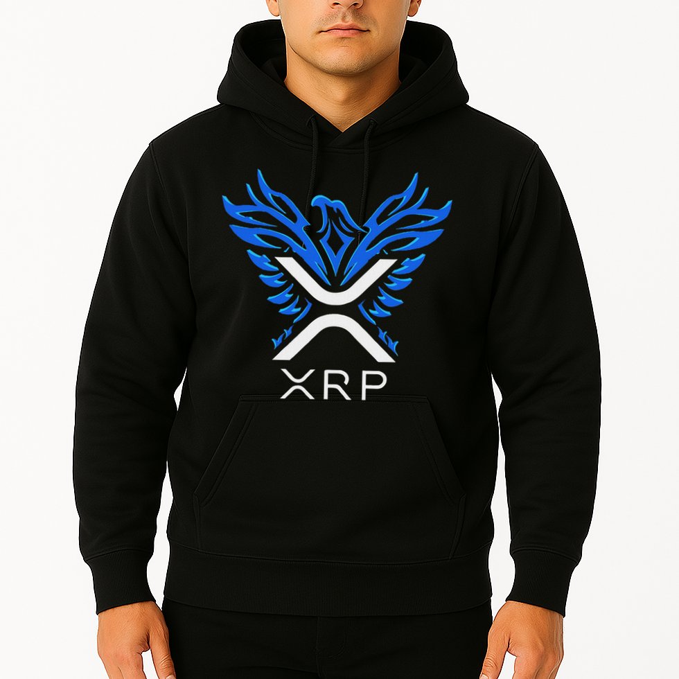 Rising Phoenix Xrp Cryptocurrency Hoodie