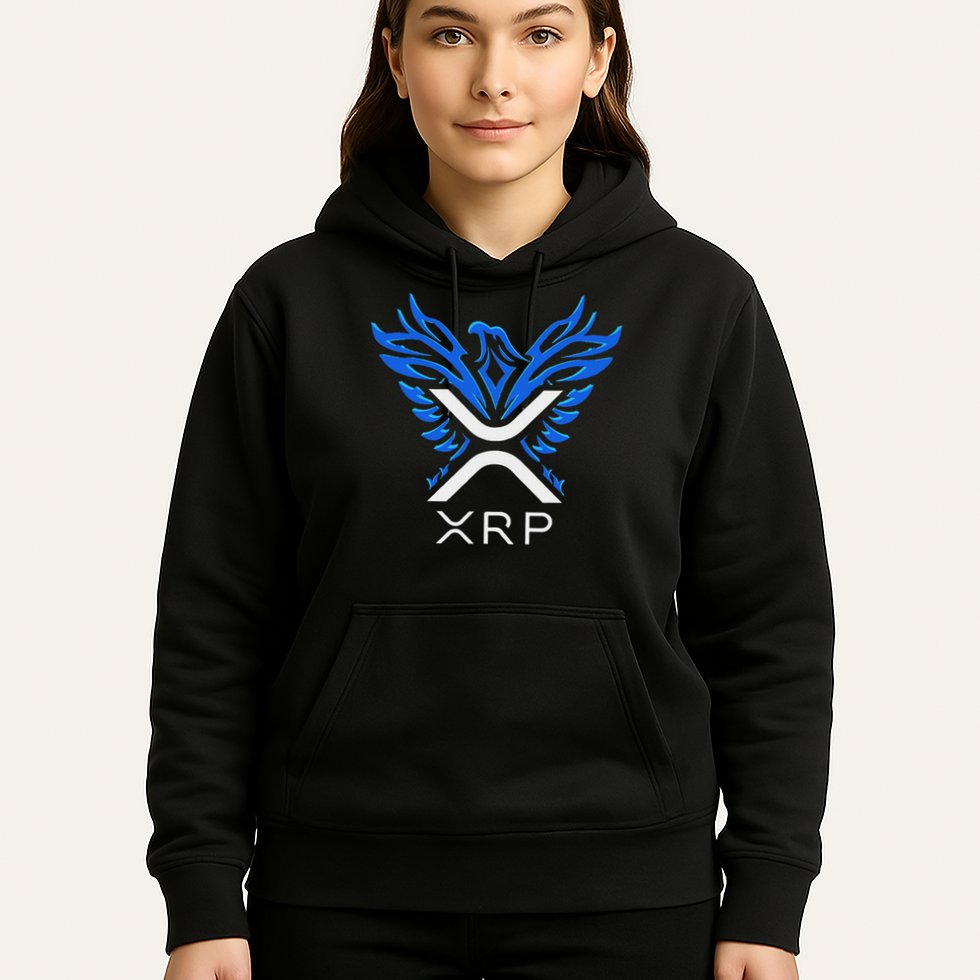 Rising Phoenix Xrp Cryptocurrency Hoodie