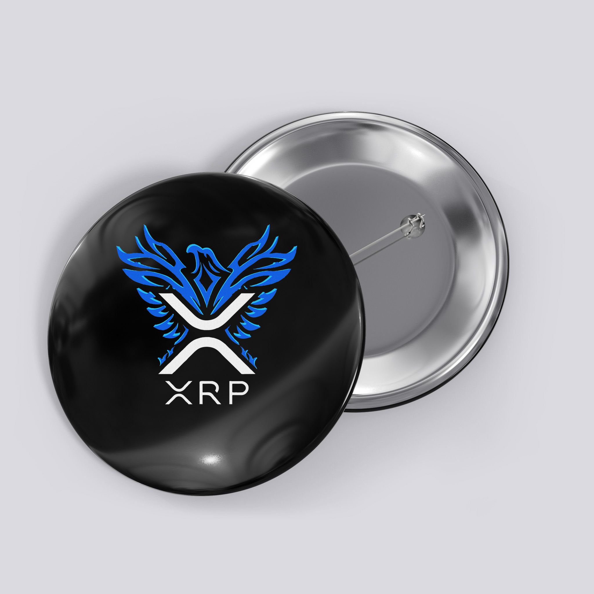 Rising Phoenix Xrp Cryptocurrency Button