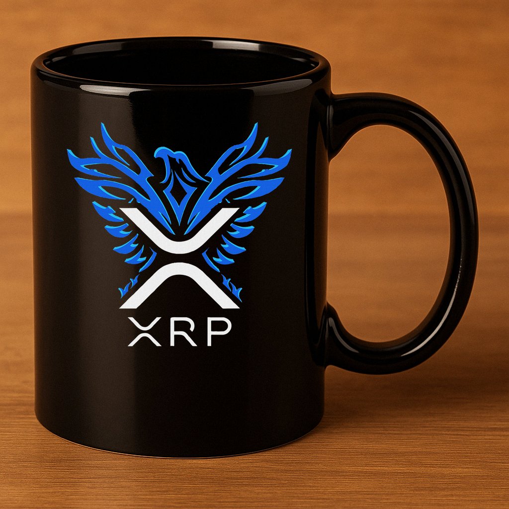 Rising Phoenix Xrp Cryptocurrency 11oz C Handle Ceramic Mug
