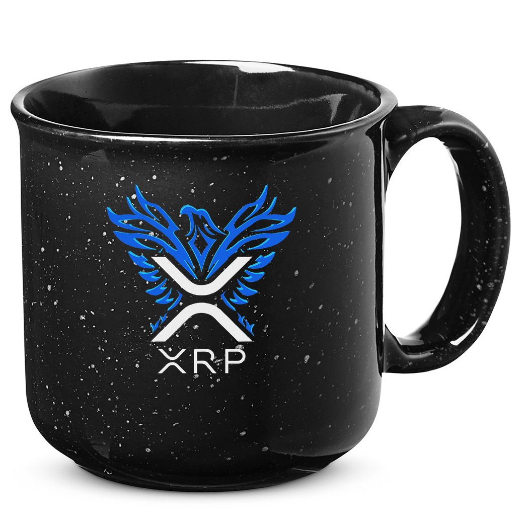 Rising Phoenix Xrp Cryptocurrency 15oz Campfire Ceramic Mug