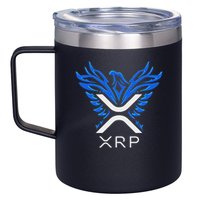 Rising Phoenix Xrp Cryptocurrency 12oz Stainless Steel Coffee Mug