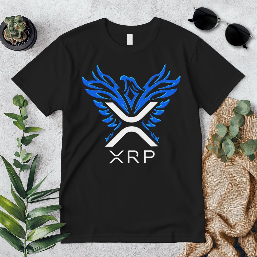 Rising Phoenix Xrp Cryptocurrency Premium T-Shirt