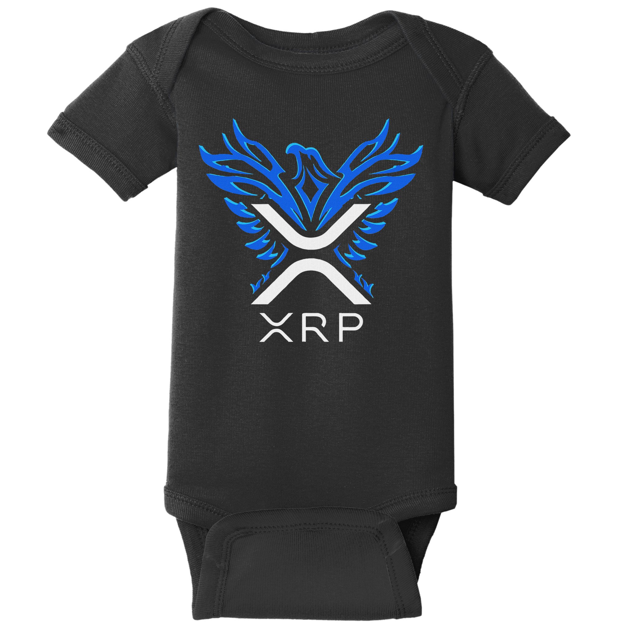 Rising Phoenix Xrp Cryptocurrency Baby Bodysuit