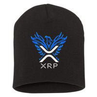 Rising Phoenix Xrp Cryptocurrency Short Acrylic Beanie