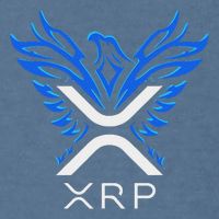 Rising Phoenix Xrp Cryptocurrency Garment-Dyed Sweatshirt