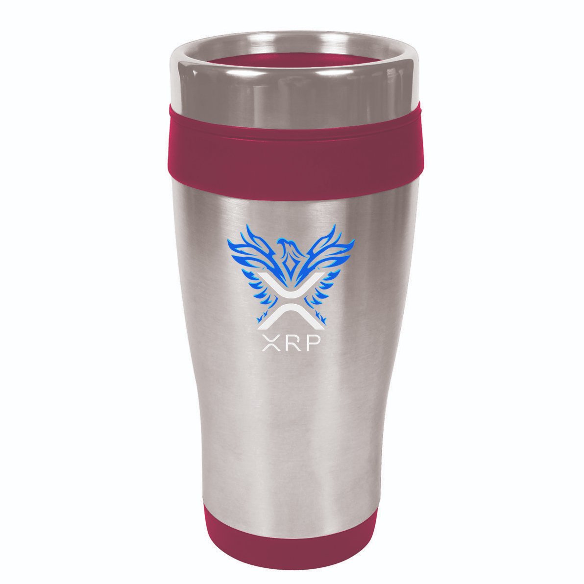 Rising Phoenix Xrp Cryptocurrency 16oz Travel Tumbler