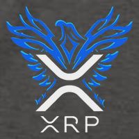 Rising Phoenix Xrp Cryptocurrency Vector Backpack