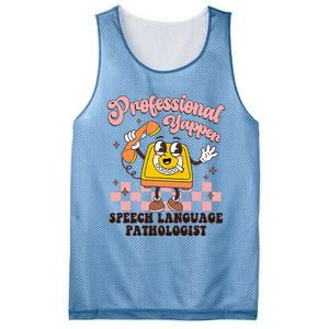 Retro Professional Yapper Speech Language Pathologist Slp Mesh Reversible Basketball Jersey Tank