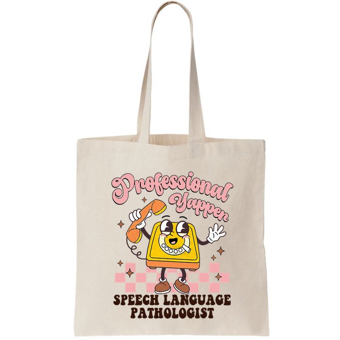 Retro Professional Yapper Speech Language Pathologist Slp Bag