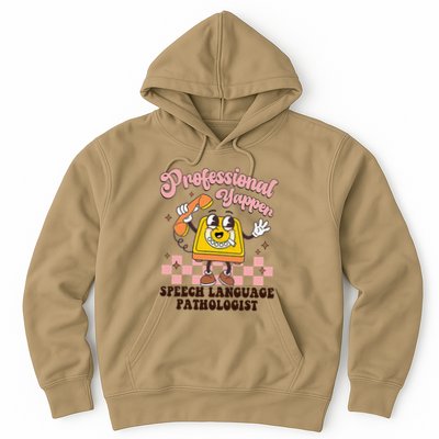 Retro Professional Yapper Speech Language Pathologist Slp Hoodie
