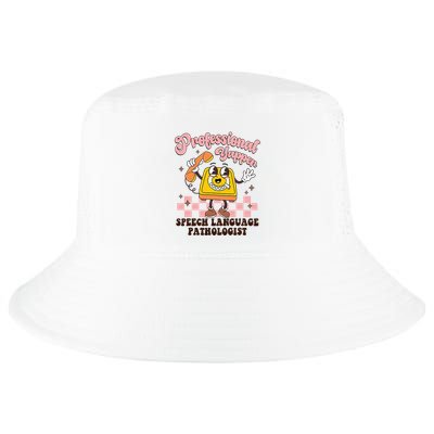 Retro Professional Yapper Speech Language Pathologist Slp Cool Comfort Performance Bucket Hat