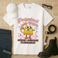 Retro Professional Yapper Speech Language Pathologist Slp Tall T-Shirt
