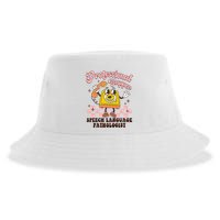 Retro Professional Yapper Speech Language Pathologist Slp Sustainable Bucket Hat