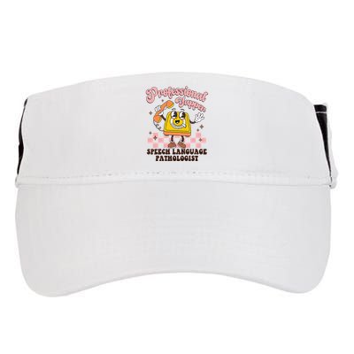 Retro Professional Yapper Speech Language Pathologist Slp Adult Drive Performance Visor