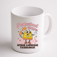 Retro Professional Yapper Speech Language Pathologist Slp Mug
