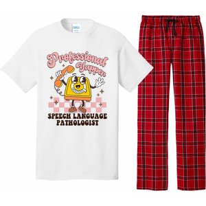 Retro Professional Yapper Speech Language Pathologist Slp Pajama Set