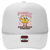 Retro Professional Yapper Speech Language Pathologist Slp Trucker Hat