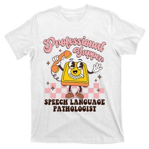 Retro Professional Yapper Speech Language T-Shirt