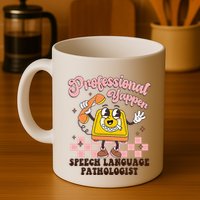 Retro Professional Yapper Speech Language Coffee Mug