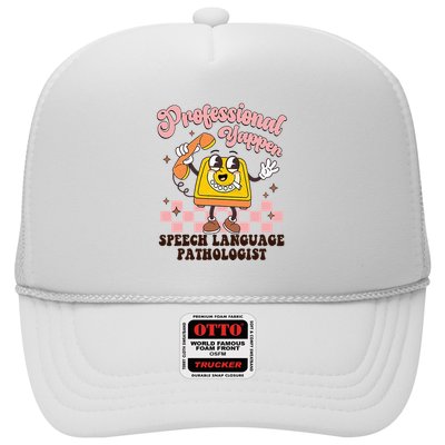 Retro Professional Yapper Speech Language Trucker Hat