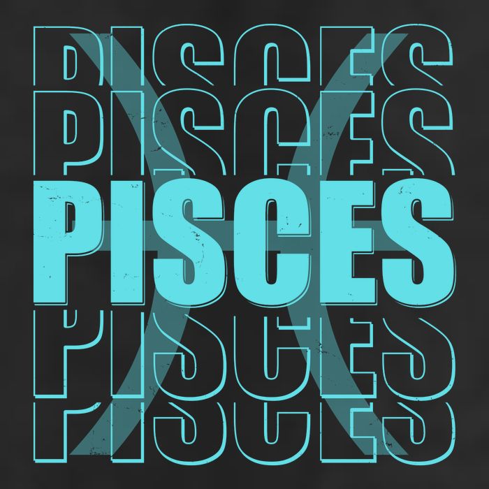 Retro Pisces Zodiac Symbol Adult Drive Performance Visor