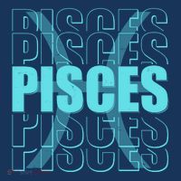 Retro Pisces Zodiac Symbol 16 in Basic Backpack