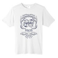 Retro Pisces Zodiac Birthday Gift Vintage Pisces Sign Tall Fusion ChromaSoft Performance T-Shirt