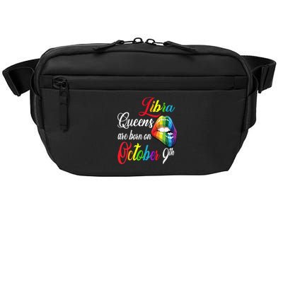 Rainbow Queens Are Born On October 9th Libra Birthday Gift Crossbody Pack