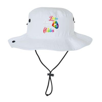 Rainbow Queens Are Born On October 9th Libra Birthday Gift Legacy Cool Fit Booney Bucket Hat