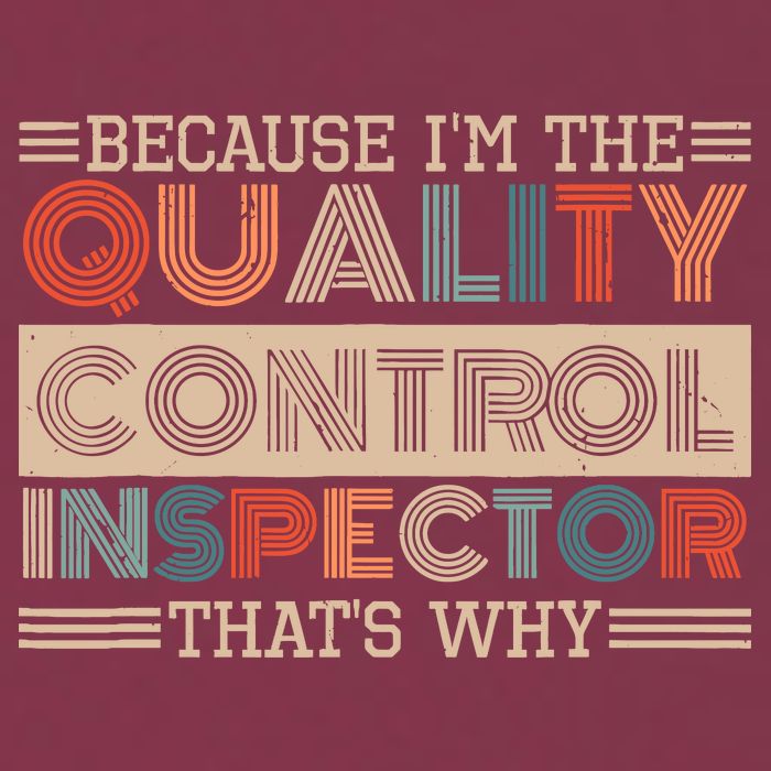 Retro Quality Control Design For Quality Control Inspectors 16oz Travel Tumbler