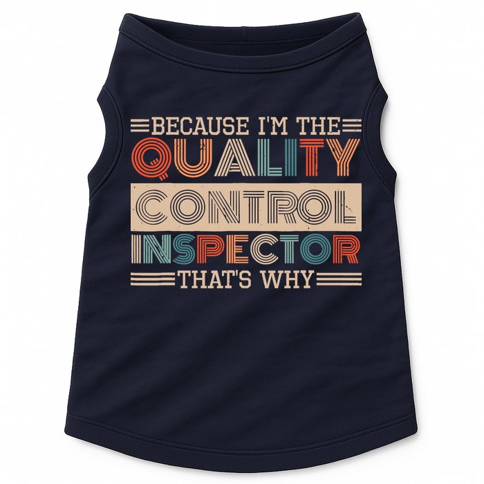 Retro Quality Control Design For Quality Control Inspectors Doggie Tank