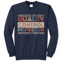 Retro Quality Control Design For Quality Control Inspectors Sweatshirt