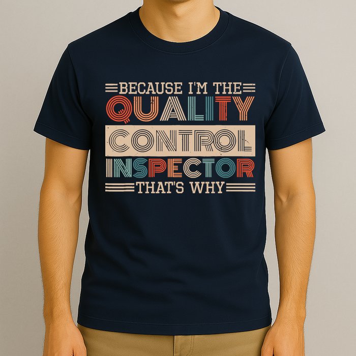 Retro Quality Control Design For Quality Control Inspectors T-Shirt