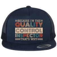 Retro Quality Control Design For Quality Control Inspectors Flatbill Hat