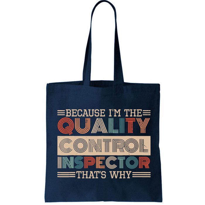 Retro Quality Control Design For Quality Control Inspectors Bag