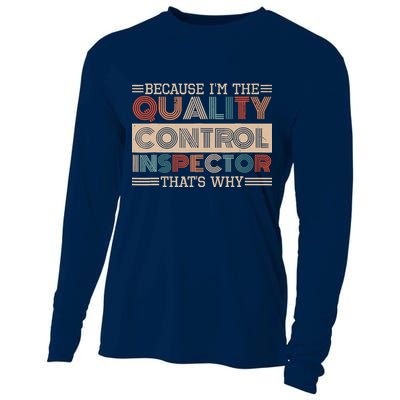 Retro Quality Control Design For Quality Control Inspectors Cooling Performance Long Sleeve Crew