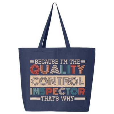 Retro Quality Control Design For Quality Control Inspectors 25L Jumbo Tote