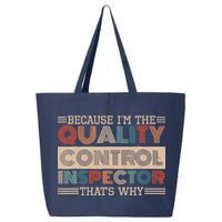Retro Quality Control Design For Quality Control Inspectors 25L Jumbo Tote