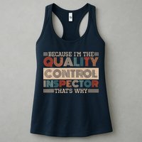 Retro Quality Control Design For Quality Control Inspectors Womens Tank Top