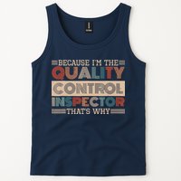 Retro Quality Control Design For Quality Control Inspectors Tank Top